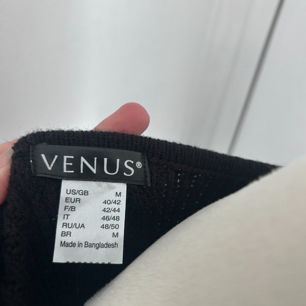 Venus Black&White Striped Sweater - Picture 3 of 4
